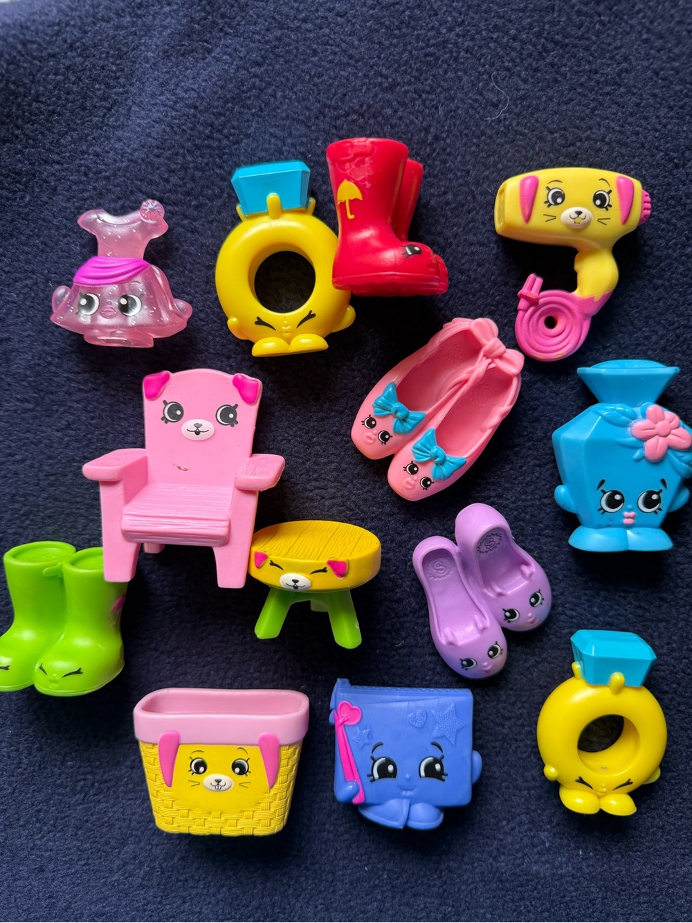 Shopkins Happy Places McDonald's Happy Meal toys including Rare and Ultra Rare